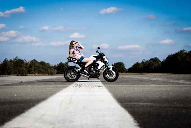 Biker Girl by TillyBilly